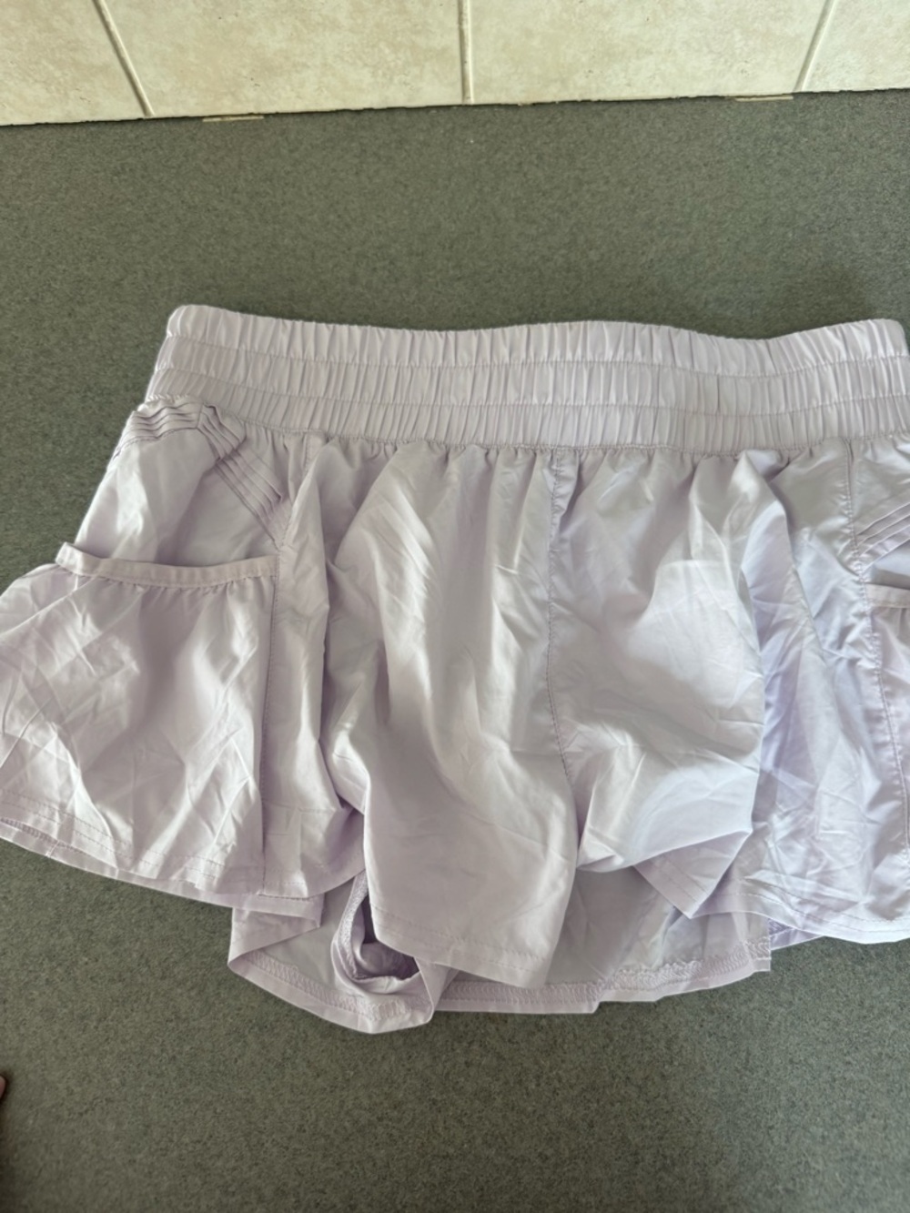FP Movement by Free People Lavender Athletic Shorts large  nwt